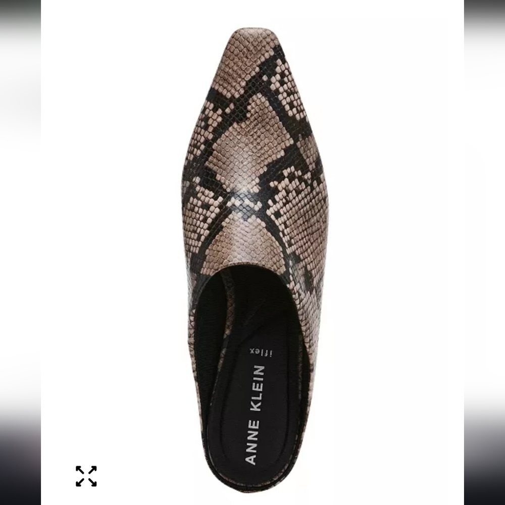 Anne KleinWomen's Sarafena Kitten Heel Dress Mules NWOT. Sz 9 - Picture 5 of 12